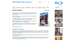 Desktop Screenshot of boxingonbluray.com