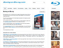 Tablet Screenshot of boxingonbluray.com